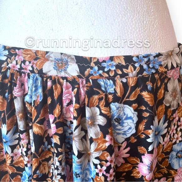 Vintage Handmade Floral Maxi Skirt - Picture 5 of 9